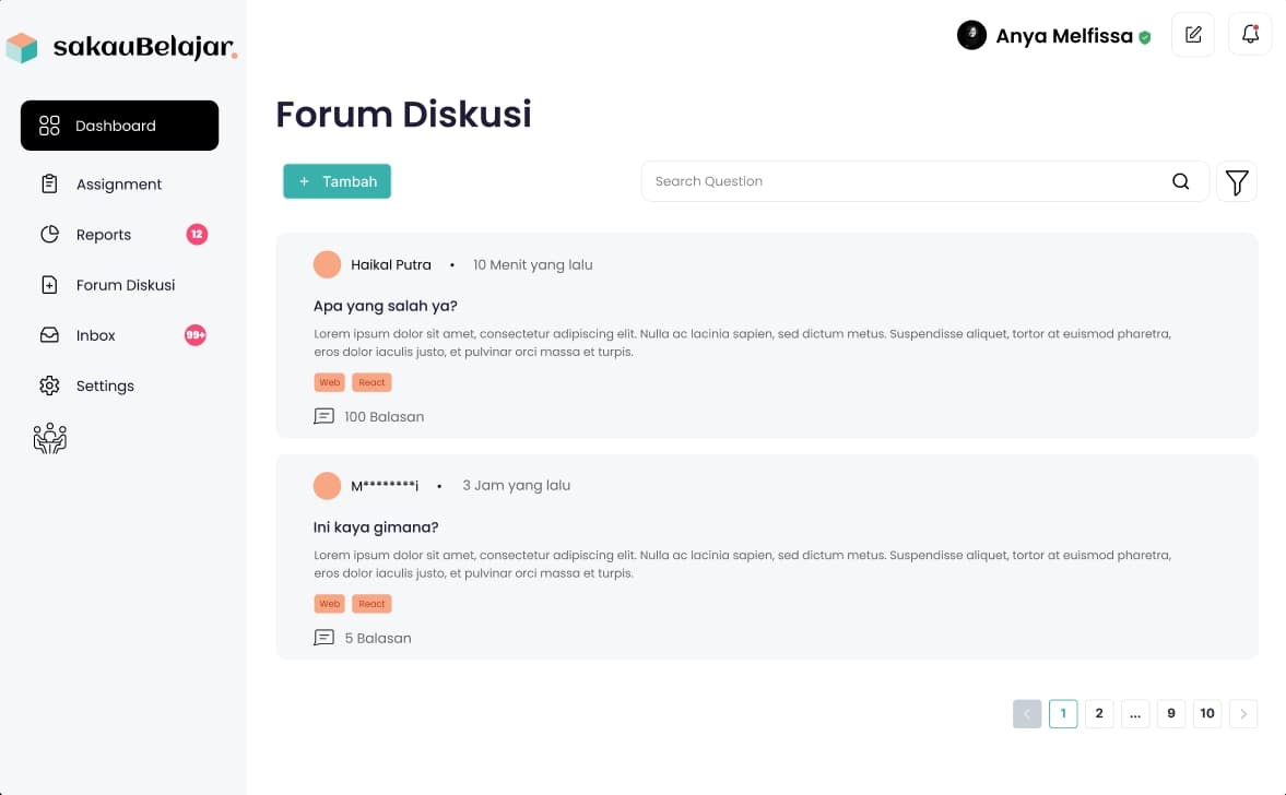 Discussion Forum